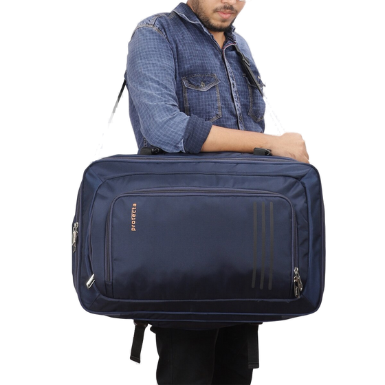 Navy Blue | Protecta Simple Equation Convertible Office Trave Laptop Backpack-5