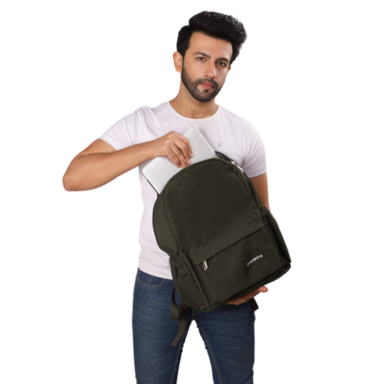 Olive Green | Protecta Spectrum Laptop Backpack - 6
