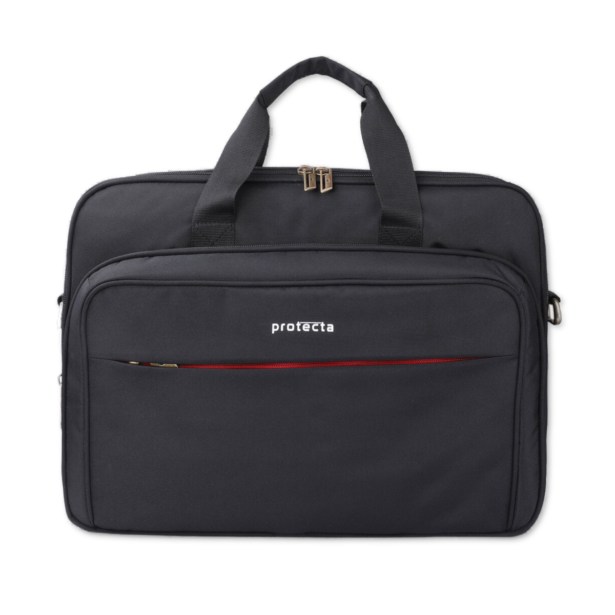 Black-Red, Protecta Staunch Ally Travel & Offfice Laptop Bag-Main