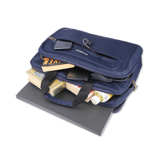 Navy, Protecta Staunch Ally Travel & Offfice Laptop Bag-1