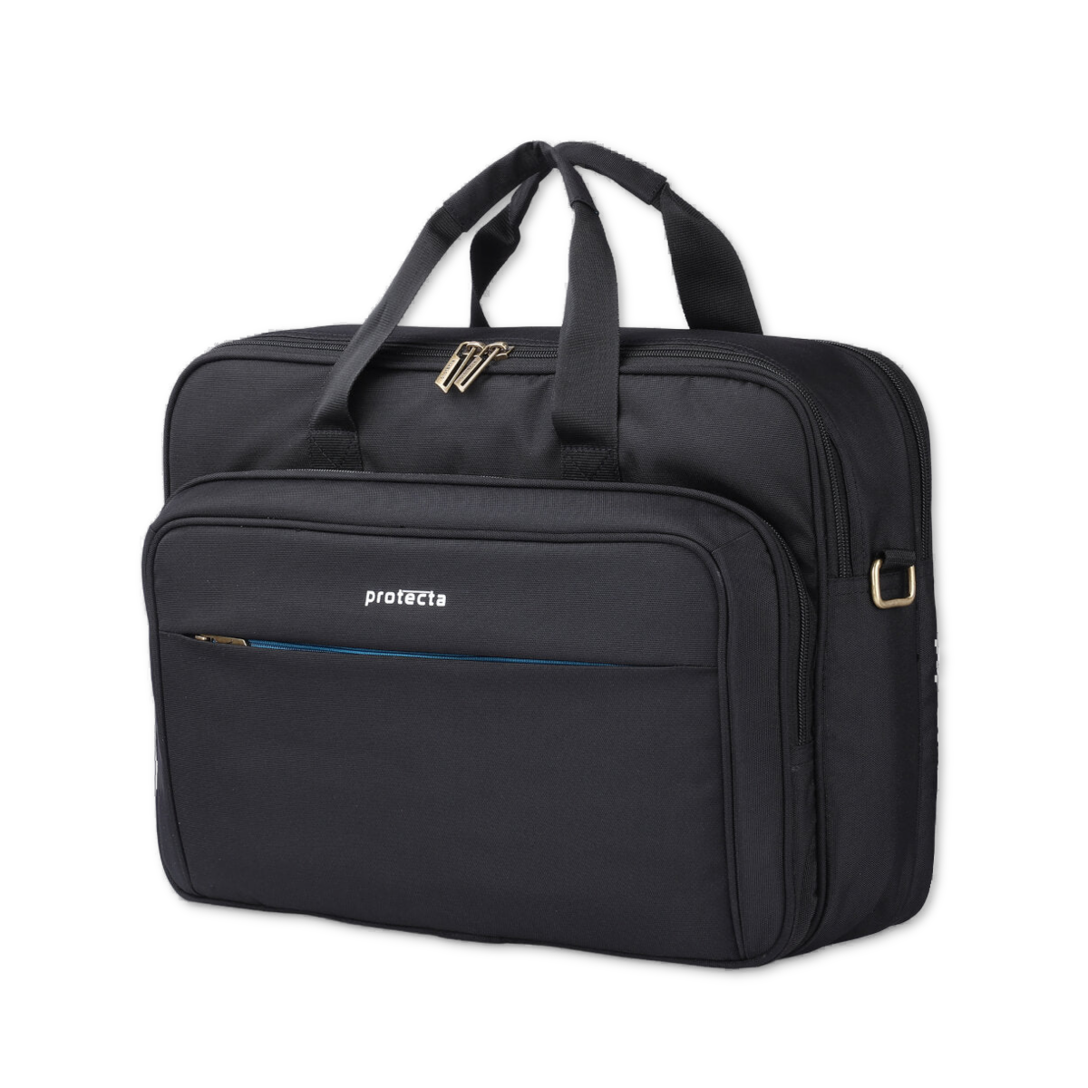 Black-Blue, Protecta Staunch Ally Travel & Offfice Laptop Bag-2