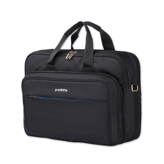 Black-Blue, Protecta Staunch Ally Travel & Offfice Laptop Bag-2