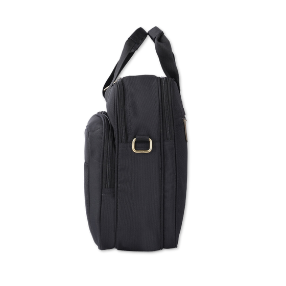 Black-Blue, Protecta Staunch Ally Travel & Offfice Laptop Bag-3