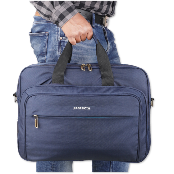 Navy-Blue, Protecta Staunch Ally Travel & Offfice Laptop Bag-8