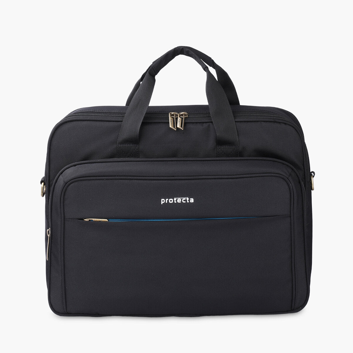 Black-Blue, Protecta Staunch Ally Travel &amp; Offfice Laptop Bag-Main