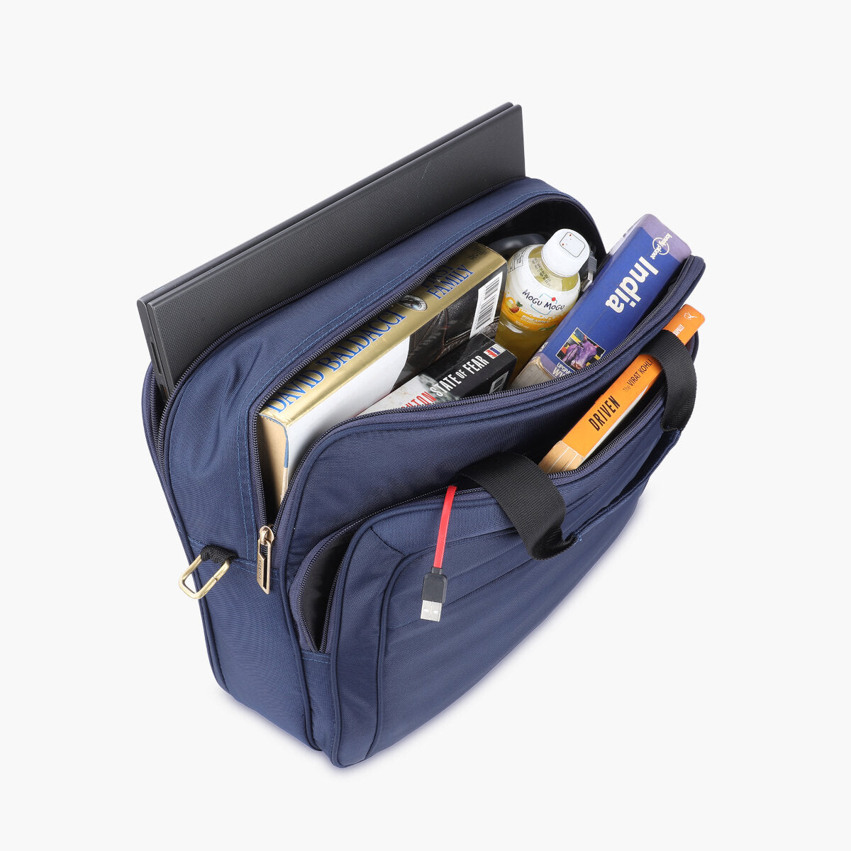 Navy-Blue, Protecta Staunch Ally Travel & Offfice Laptop Bag-5