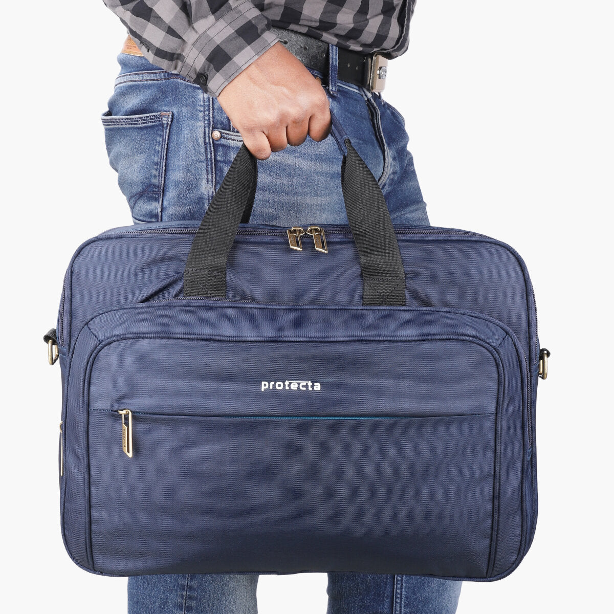 Navy-Blue, Protecta Staunch Ally Travel & Offfice Laptop Bag-8