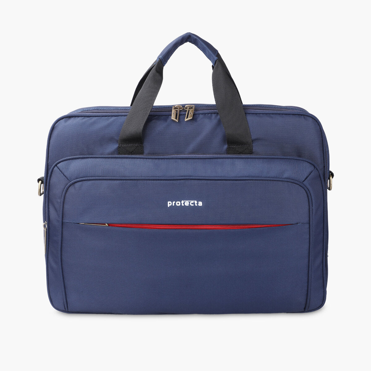 Navy-Red, Protecta Staunch Ally Travel &amp; Offfice Laptop Bag-Main