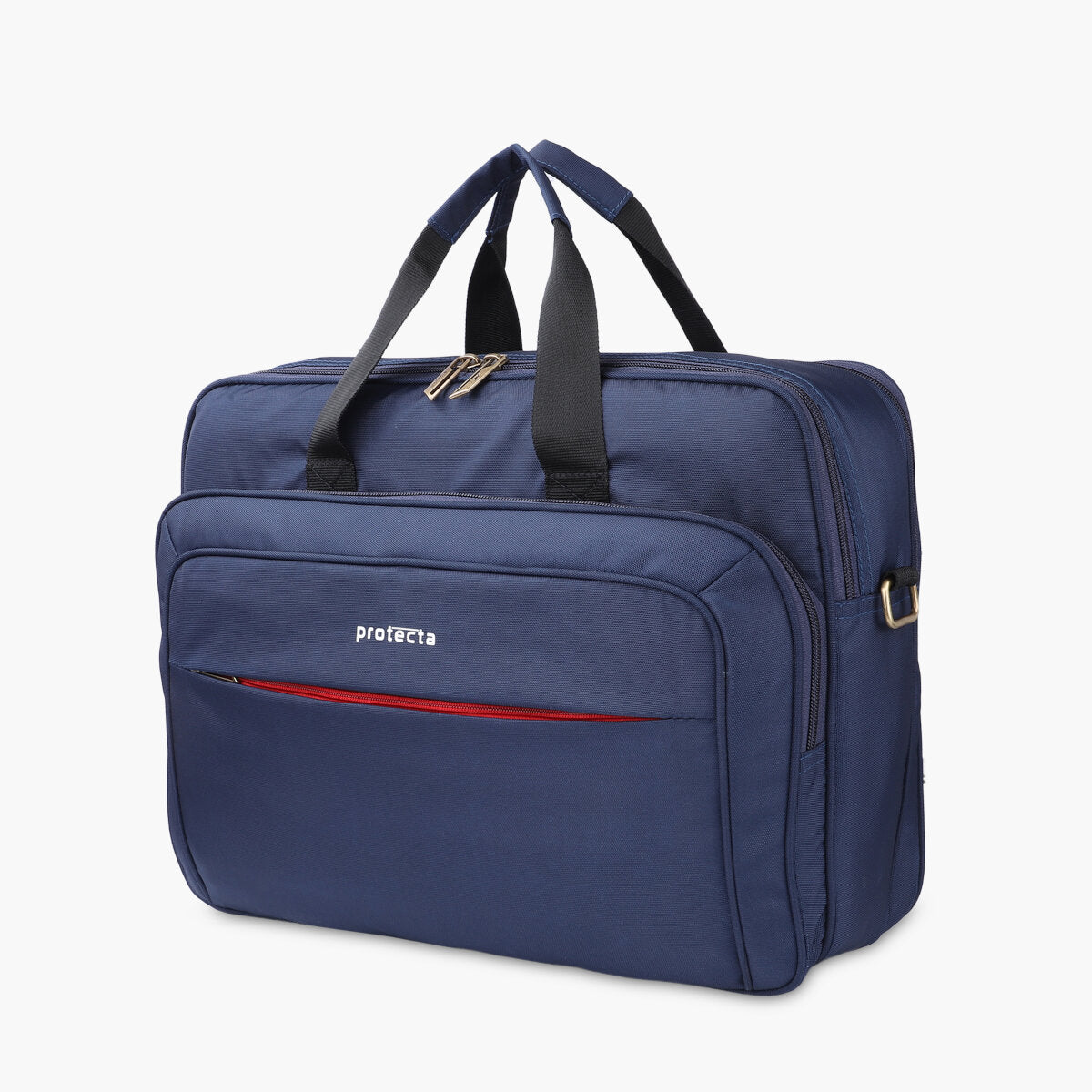 Navy-Red, Protecta Staunch Ally Travel & Offfice Laptop Bag-2