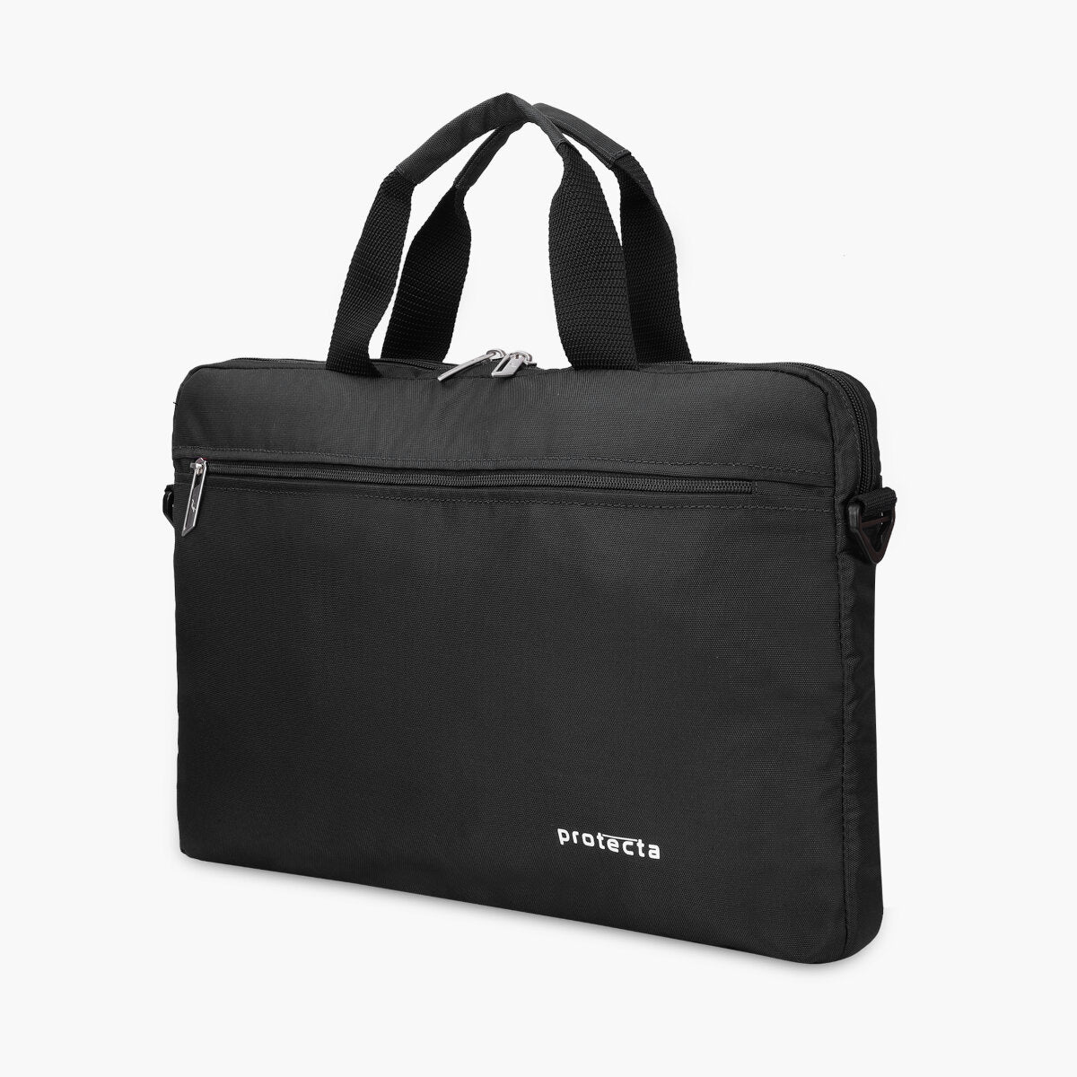 Black | Protecta Staunch Ally Lite Slim Office Laptop Bag-2