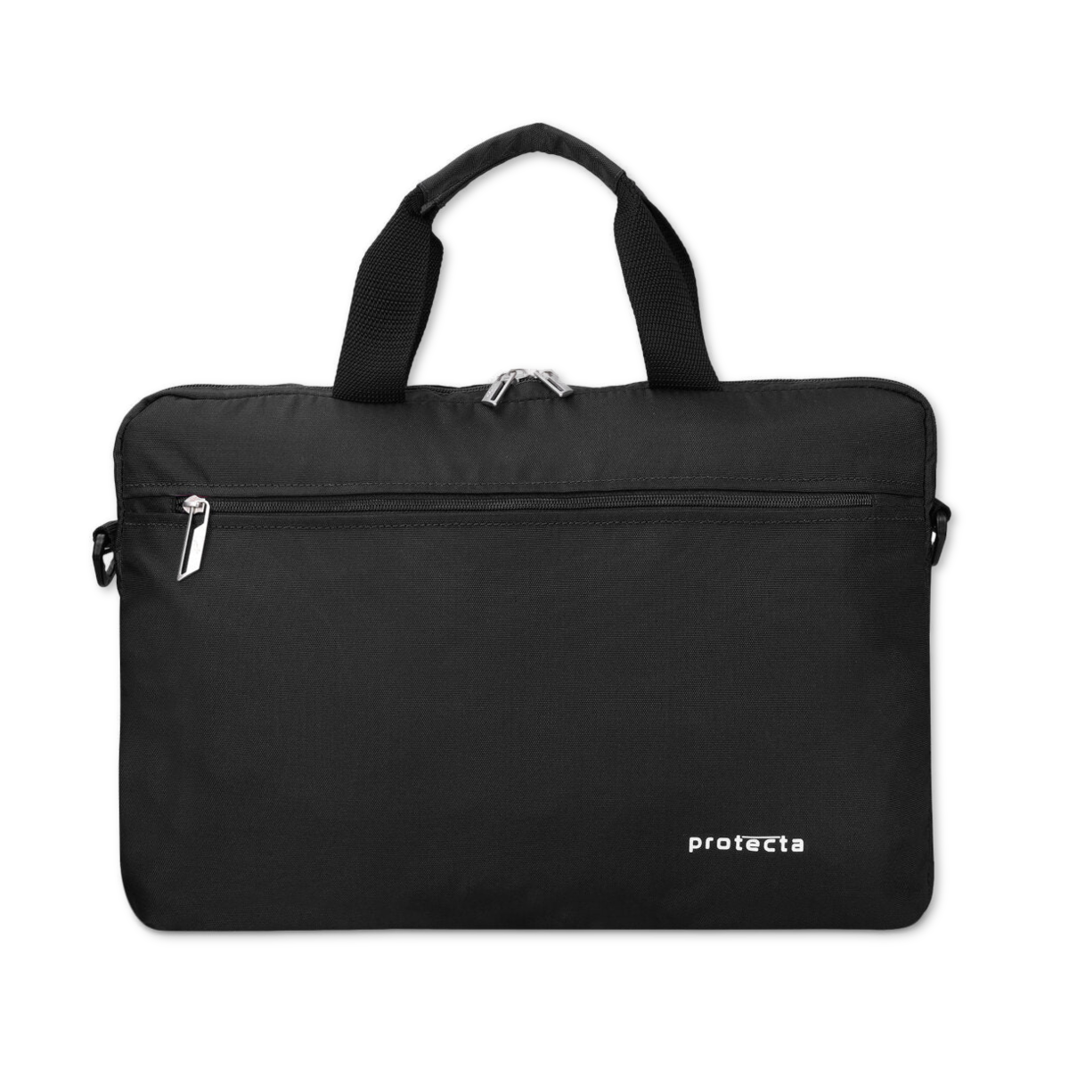 Black | Protecta Staunch Ally Lite Slim Office Laptop Bag-Main