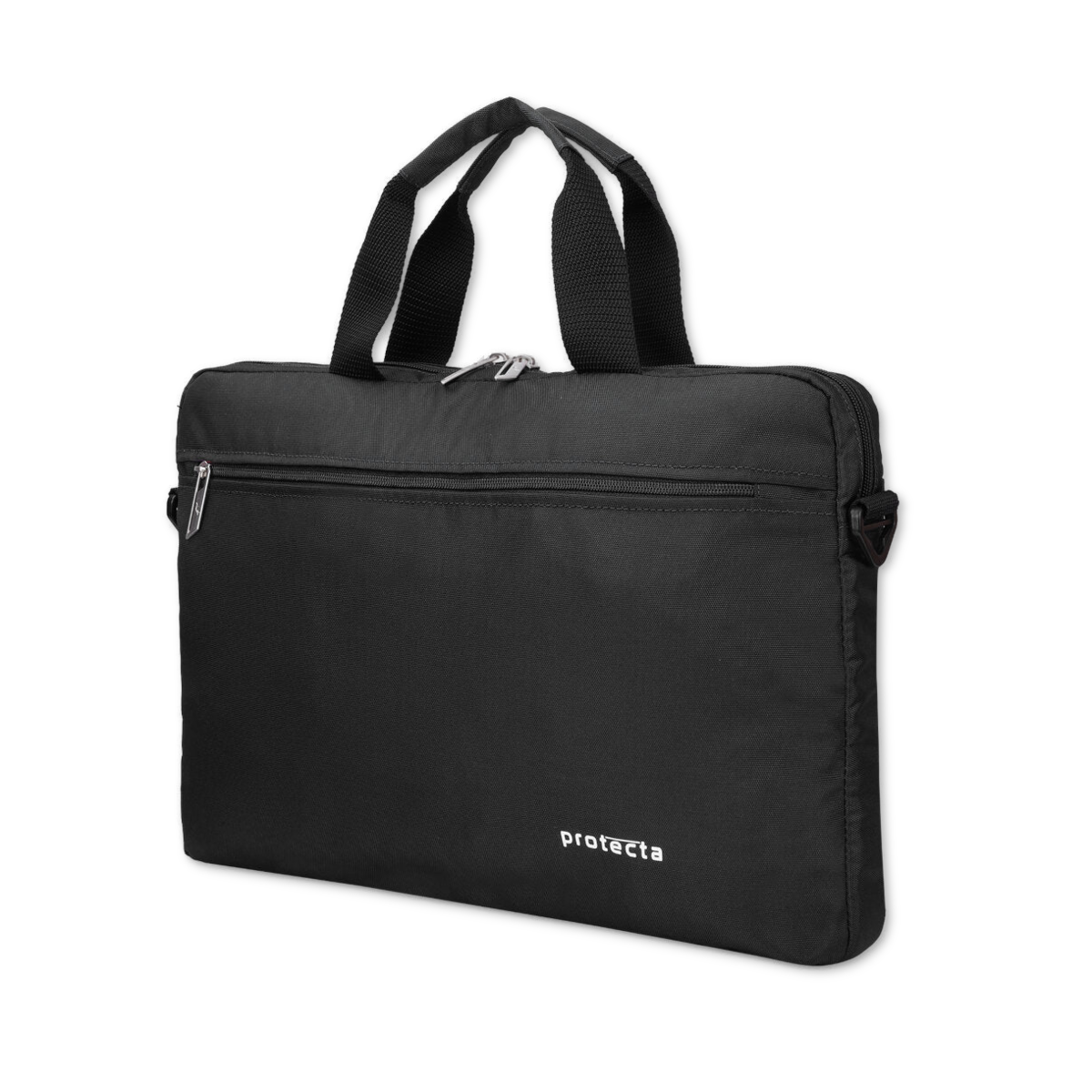 Black | Protecta Staunch Ally Lite Slim Office Laptop Bag-2