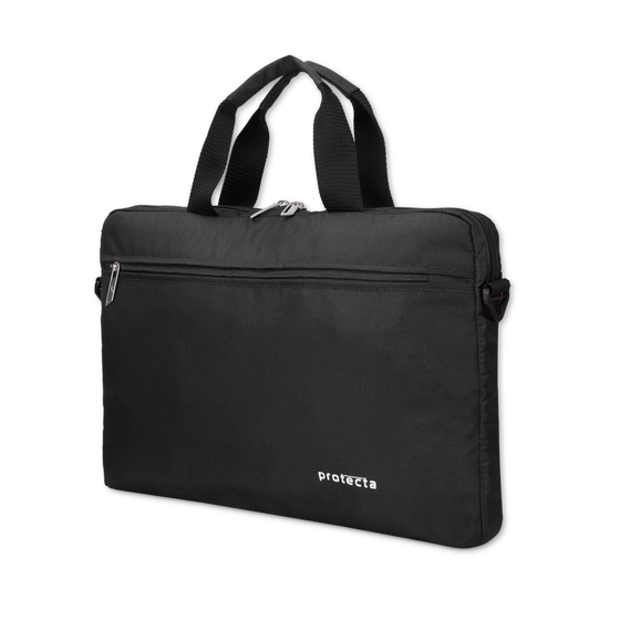 Black | Protecta Staunch Ally Lite Slim Office Laptop Bag-2