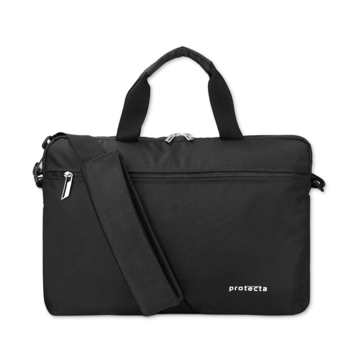 Black | Protecta Staunch Ally Lite Slim Office Laptop Bag-4