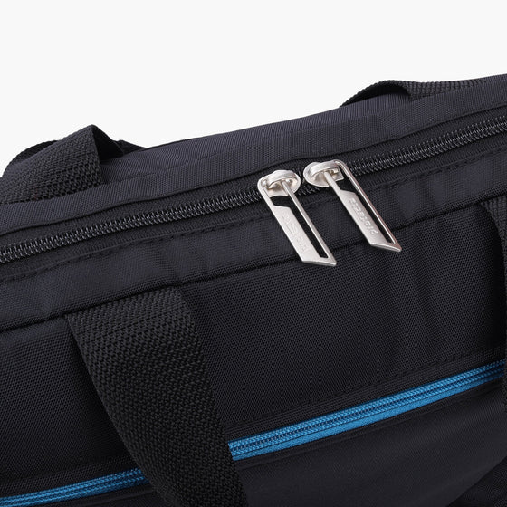 Black-Blue | Protecta Staunch Ally Lite Slim Office Laptop Bag-8