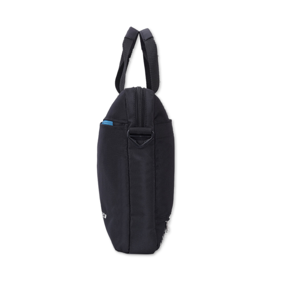 Black-Blue | Protecta Staunch Ally Lite Slim Office Laptop Bag-3