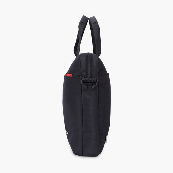 Black-Red | Protecta Staunch Ally Lite Slim Office Laptop Bag-3
