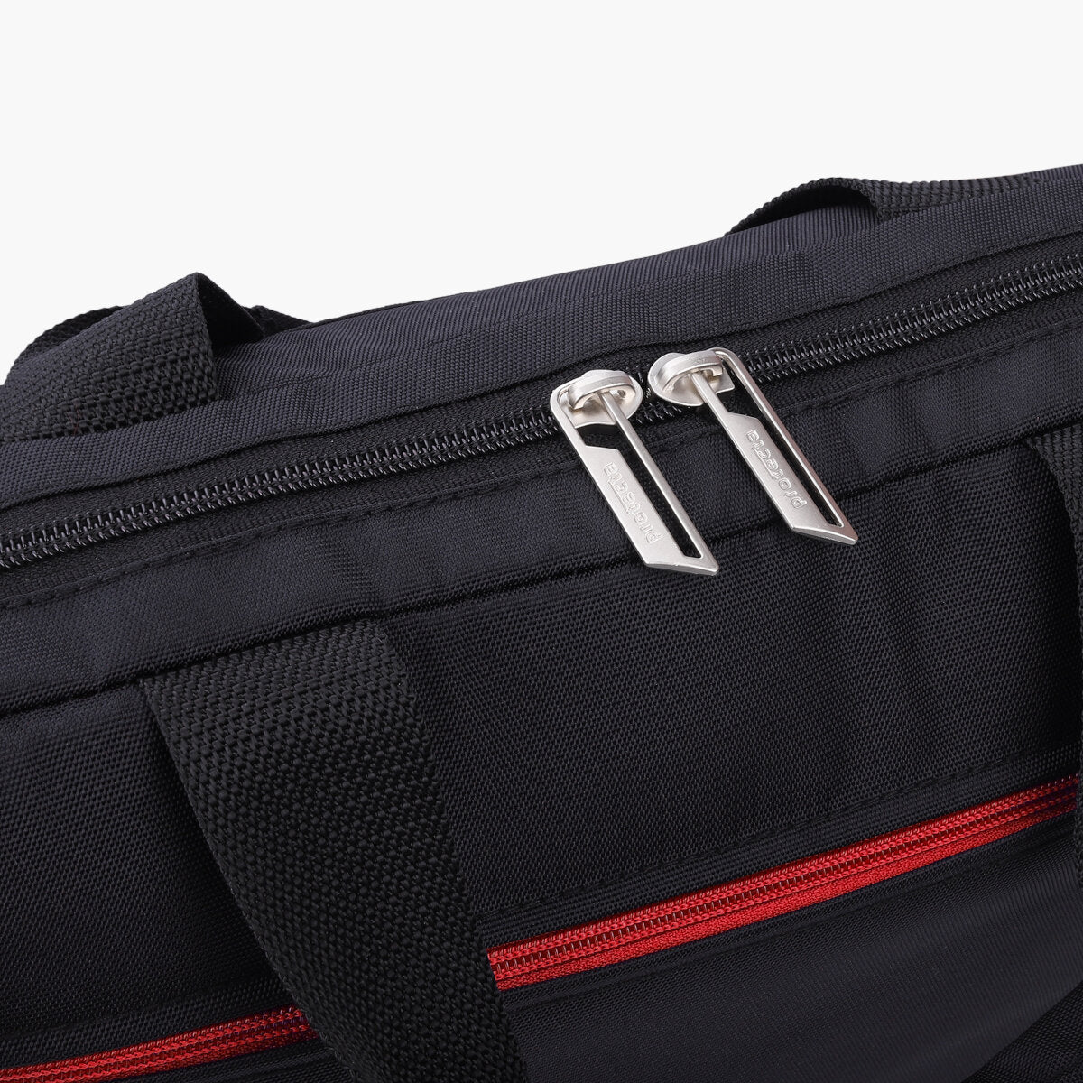 Black-Red | Protecta Staunch Ally Lite Slim Office Laptop Bag-8