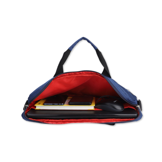 Navy | Protecta Staunch Ally Lite Slim Office Laptop Bag-7