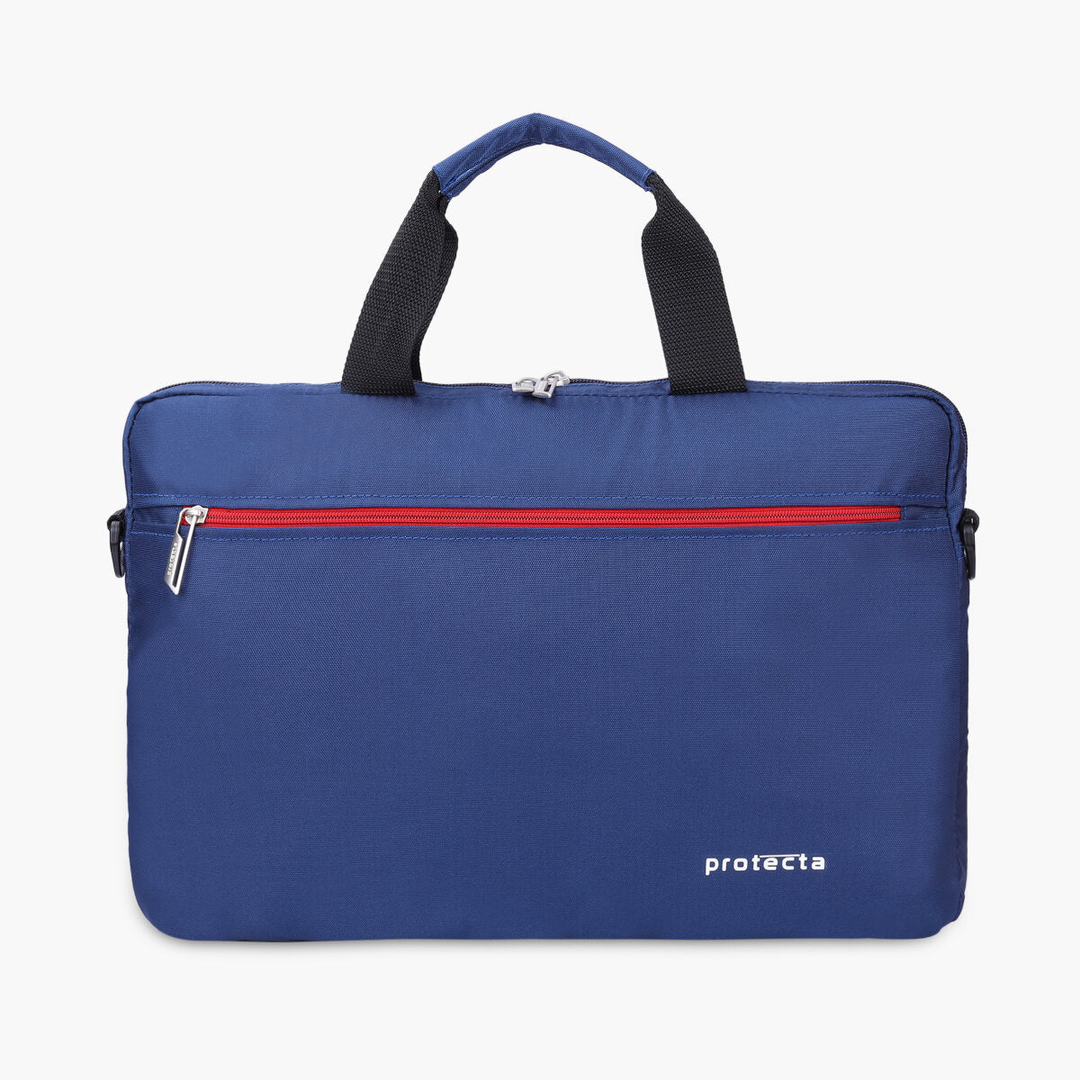 Navy-Red | Protecta Staunch Ally Lite Slim Office Laptop Bag-Main
