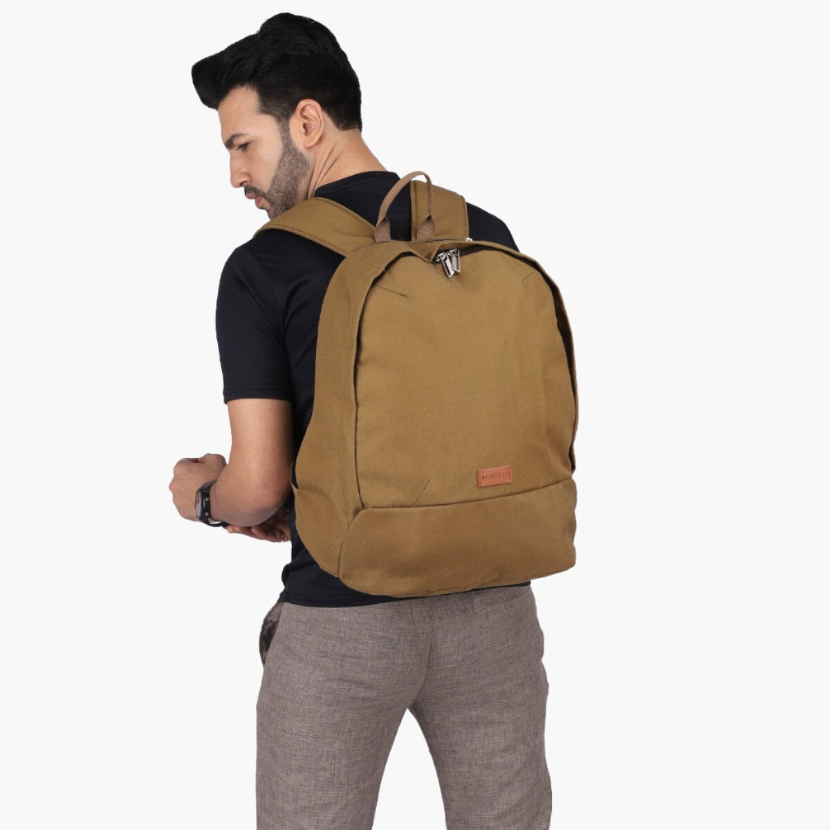 Beige | Protecta Steady Progress Laptop Backpack - 4