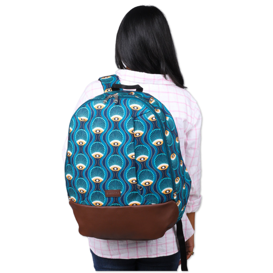 Art Deco Print | Protecta Stride Laptop Backpack - Main