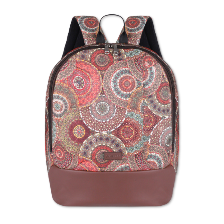 Ethnic Print | Protecta Stride Laptop Backpack - 2