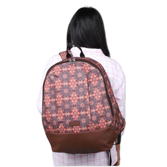 Ethnic Print | Protecta Stride Laptop Backpack - Main