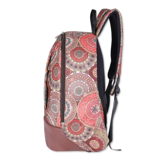 Ethnic Print | Protecta Stride Laptop Backpack - 5