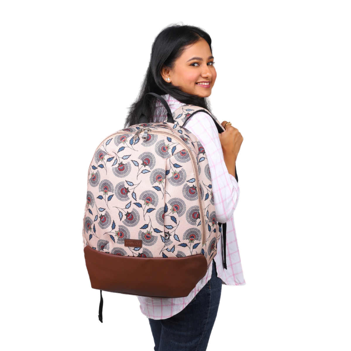 Floral Print | Protecta Stride Laptop Backpack - 1