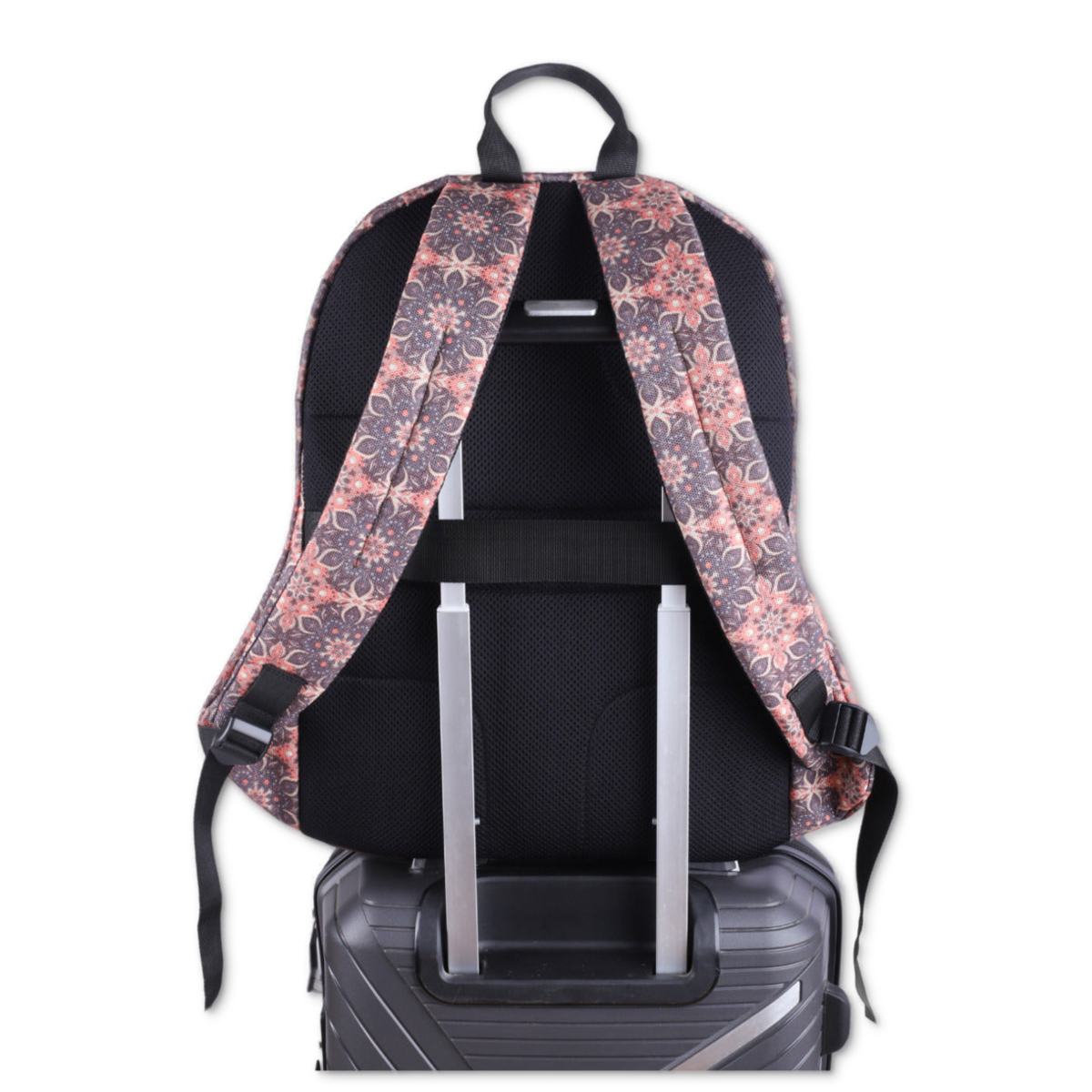Vintage Print | Protecta Stride Laptop Backpack - 7