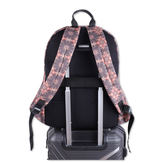 Vintage Print | Protecta Stride Laptop Backpack - 7