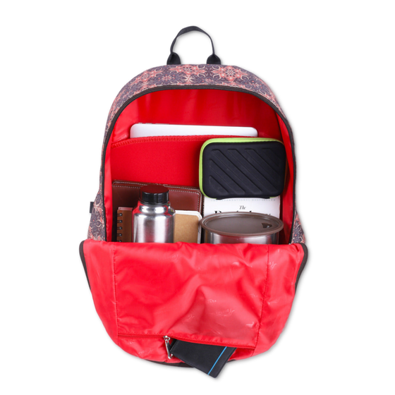 Vintage Print | Protecta Stride Laptop Backpack - 8