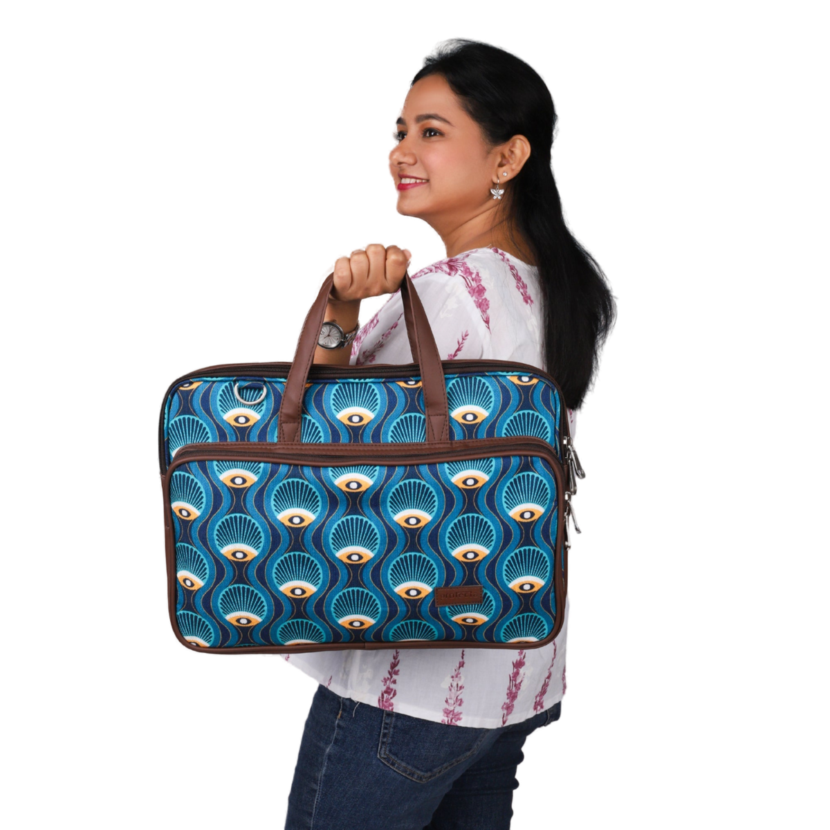 Art Deco Print | Protecta Stride Laptop Bag - 1