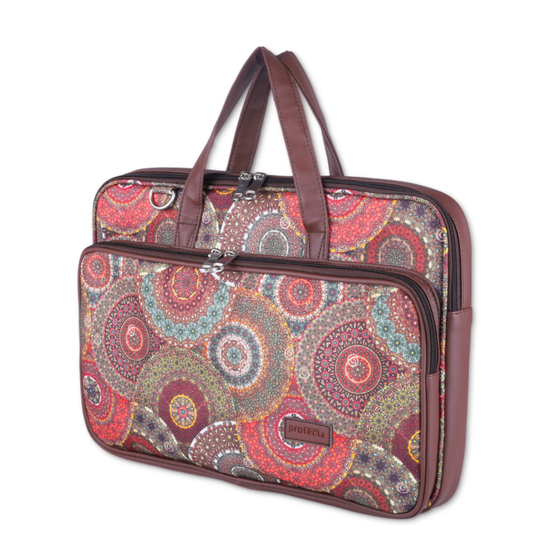 Ethnic Print | Protecta Stride Laptop Bag - 3