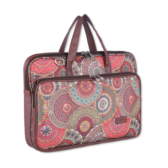 Ethnic Print | Protecta Stride Laptop Bag - 4