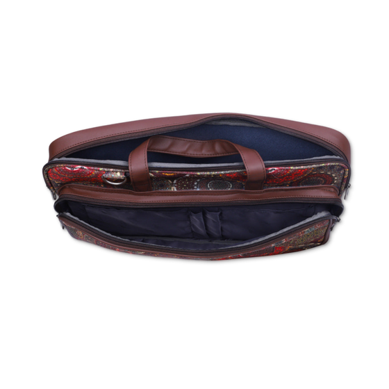 Ethnic Print | Protecta Stride Laptop Bag - 8