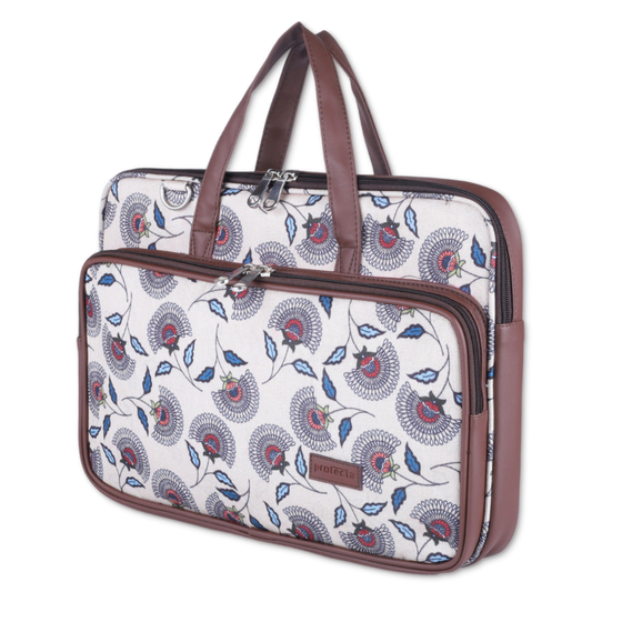 Floral Print | Protecta Stride Laptop Bag - 4
