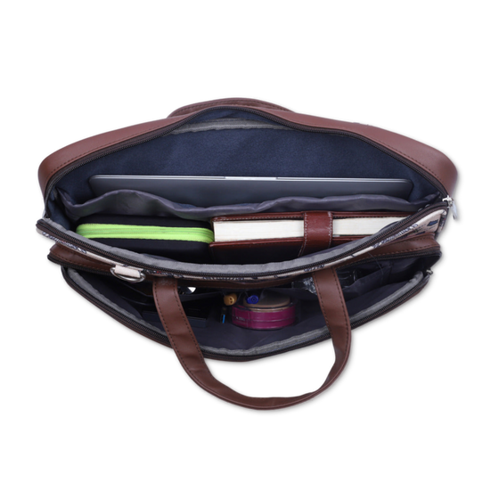 Floral Print | Protecta Stride Laptop Bag - 7