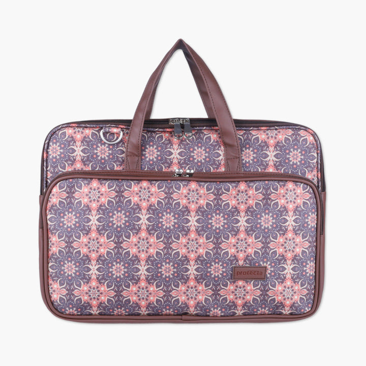 Vintage Print | Protecta Stride Laptop Bag - Main