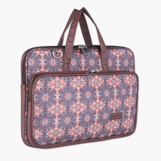 Vintage Print | Protecta Stride Laptop Bag - 4