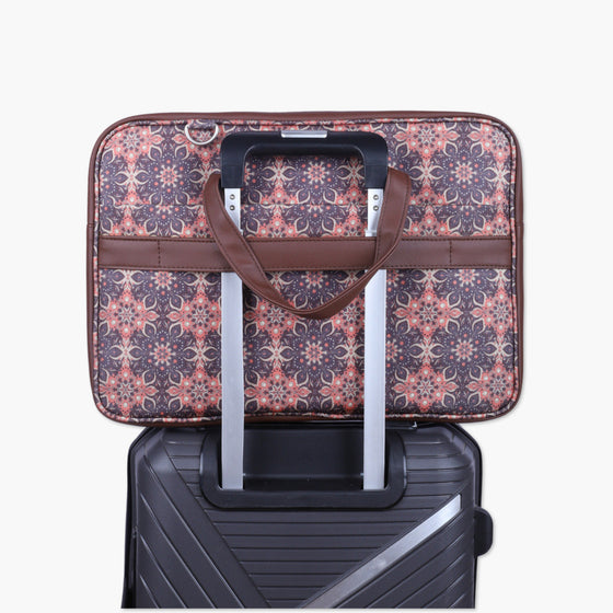Vintage Print | Protecta Stride Laptop Bag - 6
