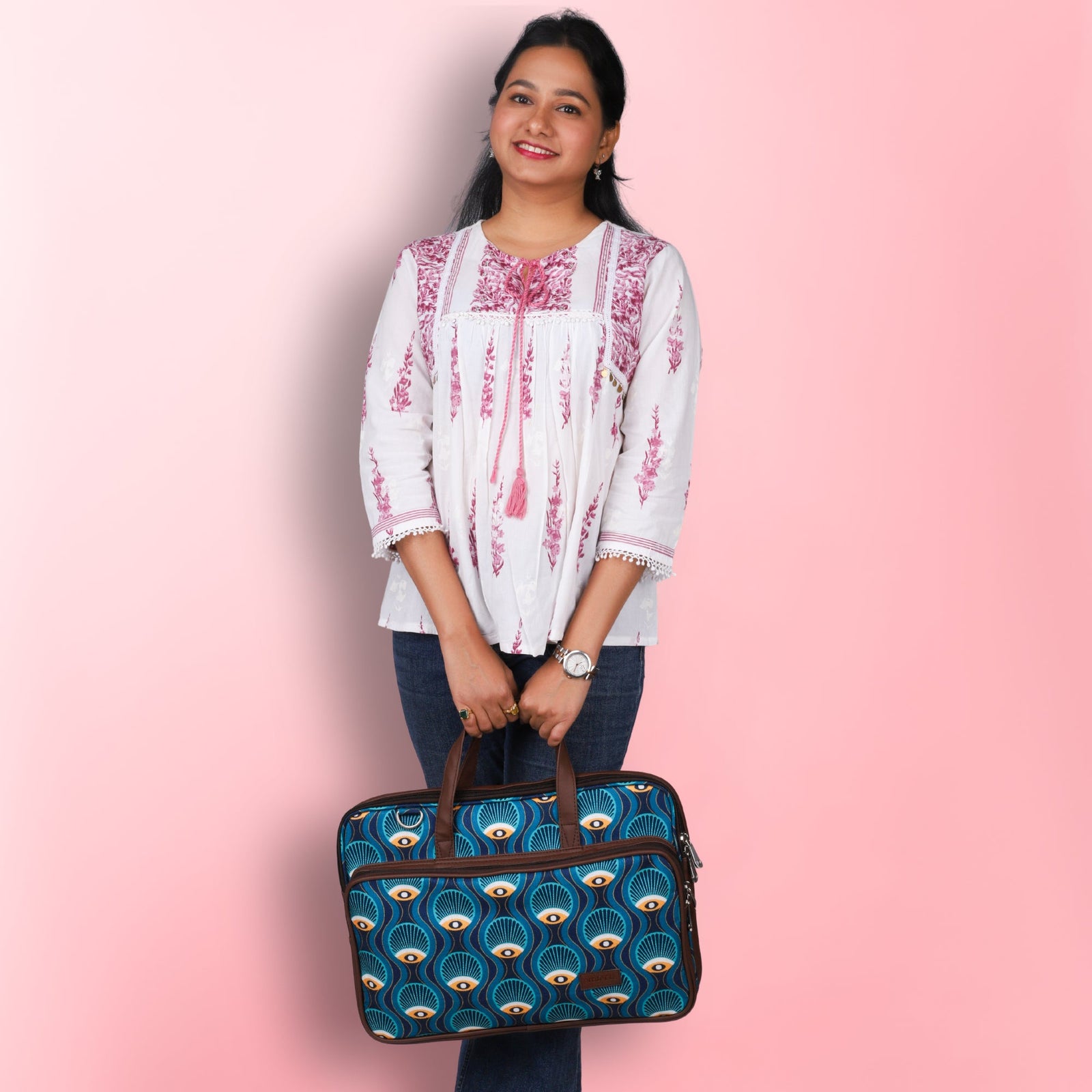 Art Deco Print | Protecta Stride Laptop Bag - 2