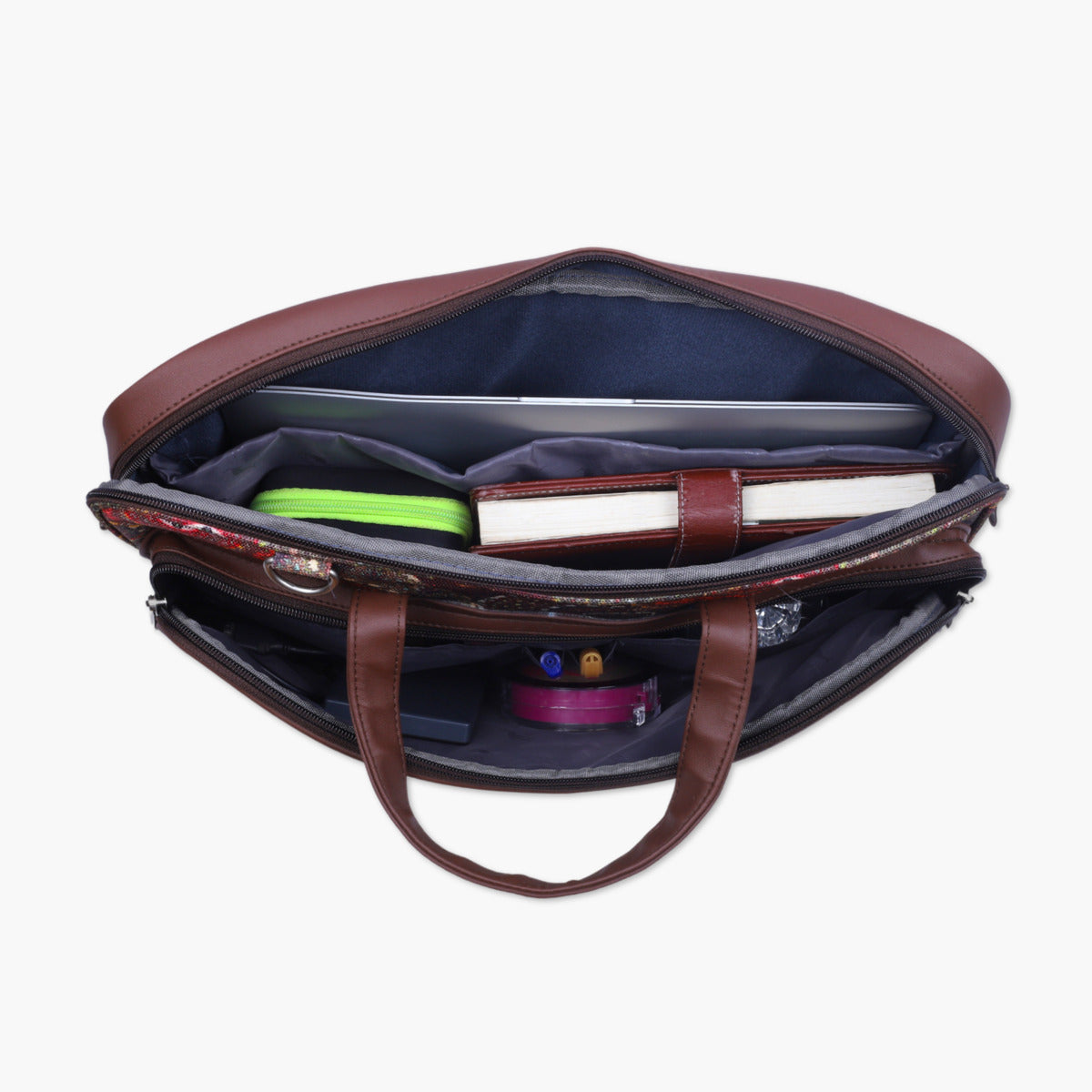 Ethnic Print | Protecta Stride Laptop Bag - 7