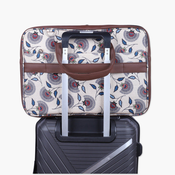 Floral Print | Protecta Stride Laptop Bag - 6
