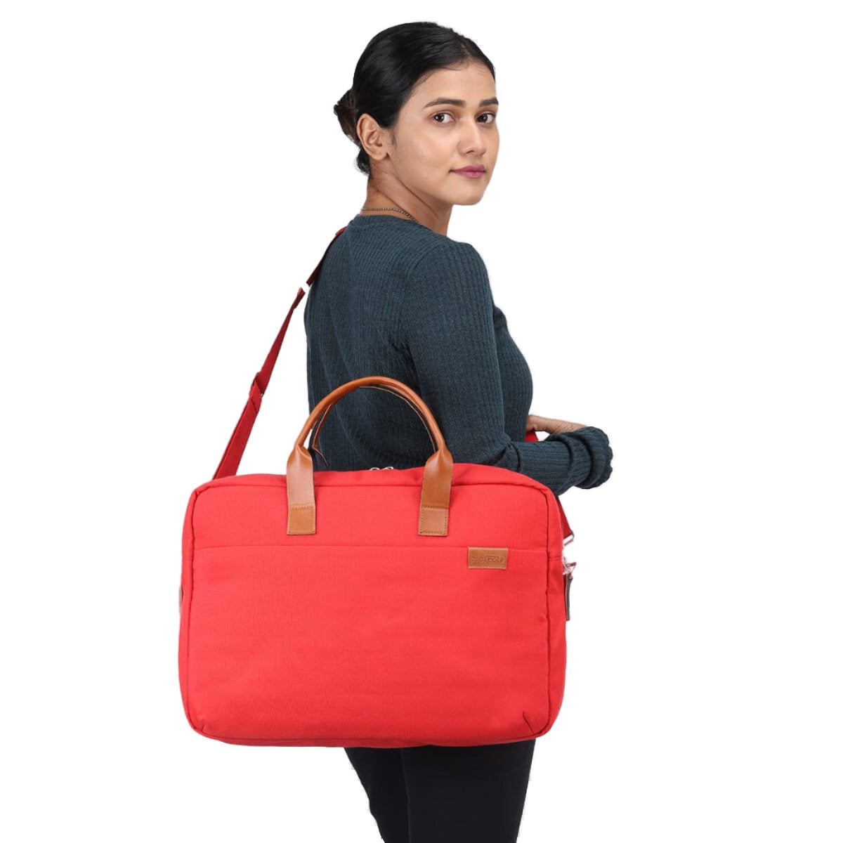 Red | Protecta The Strong Buzz Office Laptop Bag - 5