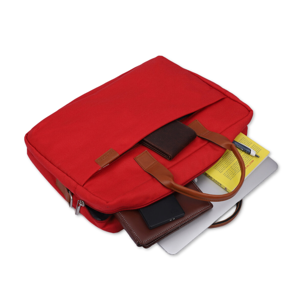 Red | Protecta The Strong Buzz Office Laptop Bag - 1