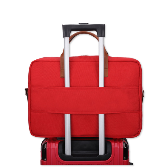 Red | Protecta The Strong Buzz Office Laptop Bag - 8