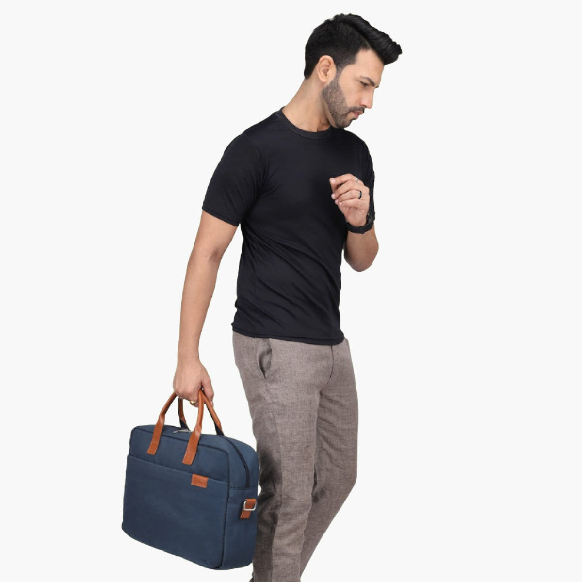 Blue | Protecta The Strong Buzz Office Laptop Bag - 3