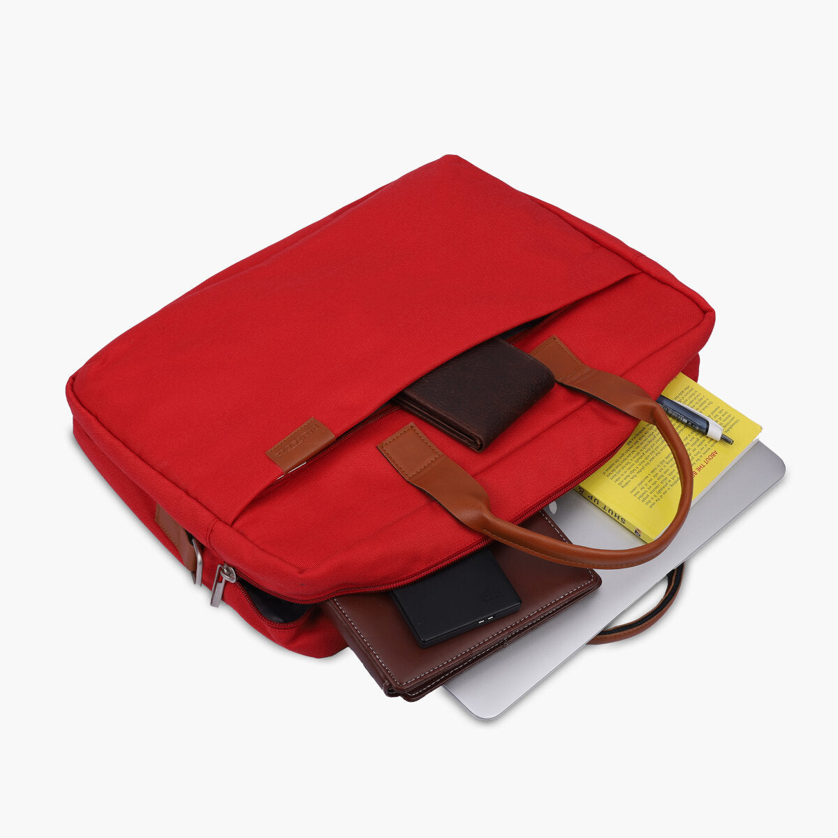 Red | Protecta The Strong Buzz Office Laptop Bag - 1